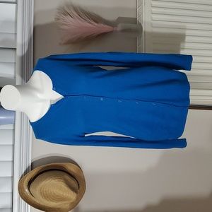 Old Navy- Cotton Blend Ribbed Trim Cardigan- XS (Larger Fit)